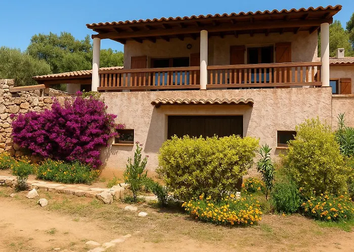 Maison Authentique Corse Vue Panoramique Et Nature Sauvage *