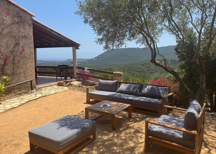 Maison Authentique Corse Vue Panoramique Et Nature Sauvage Vila