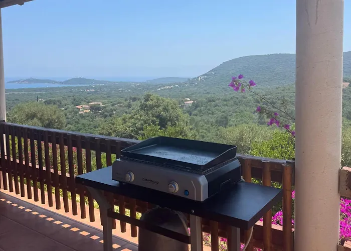 Maison Authentique Corse Vue Panoramique Et Nature Sauvage * Zonza